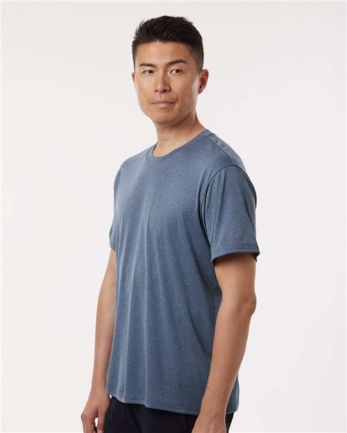 Heather Navy - On Model Side
