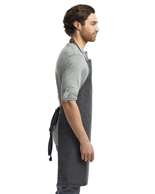 Black Denim - On Model Side