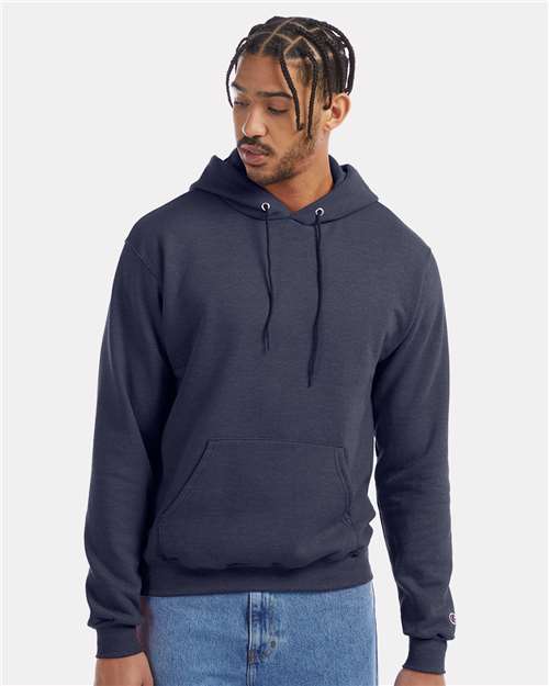 Navy Heather - On Model Front