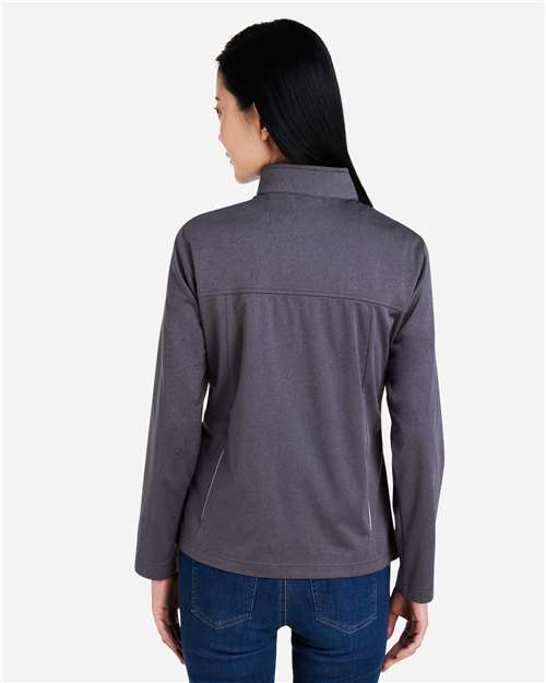 Carbon Heather - On Model Back