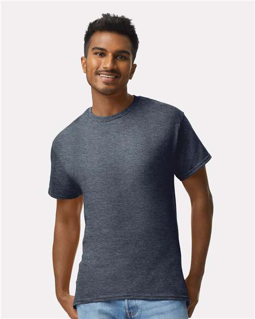 Heather Navy - On Model Front