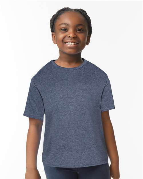 Heather Navy - On Model Front