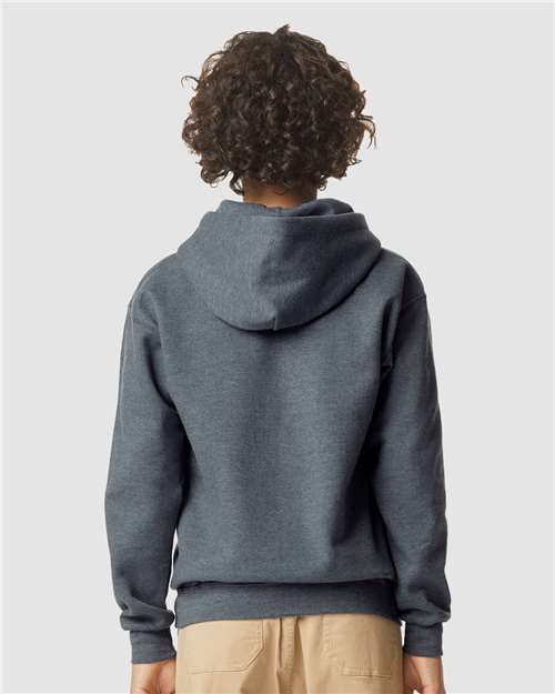 Dark Heather - On Model Back