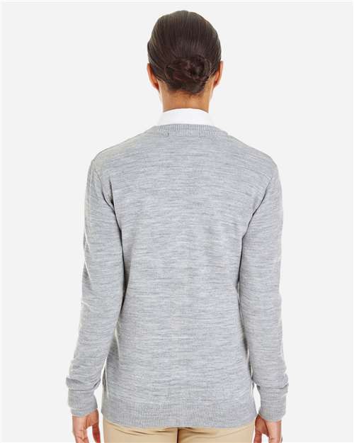 Grey Heather - On Model Back