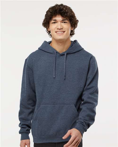 Heather Navy - On Model Front