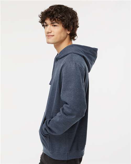 Heather Navy - On Model Side