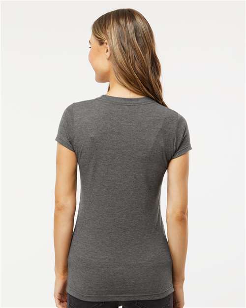 Heather Charcoal - On Model Back
