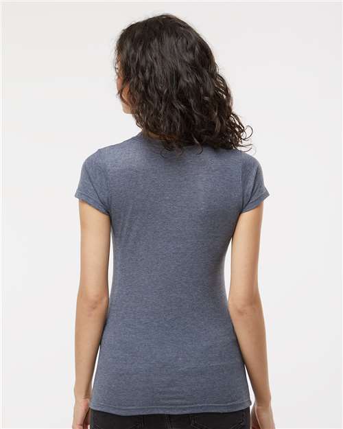 Heather Navy - On Model Back