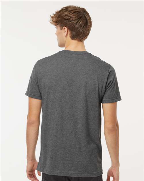 Heather Charcoal - On Model Back