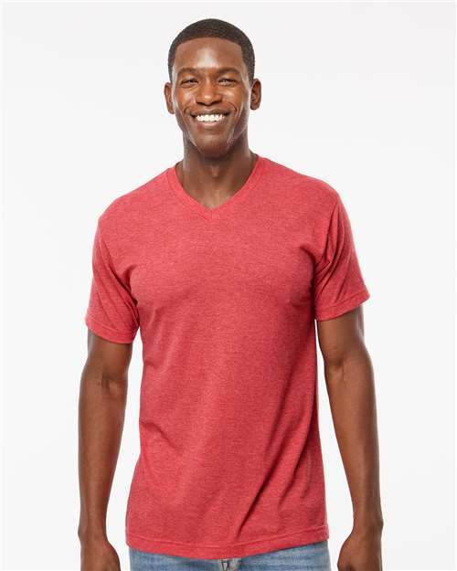 Heather Red - On Model Front