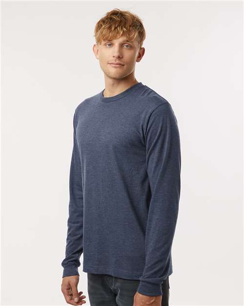 Heather Navy - On Model Side