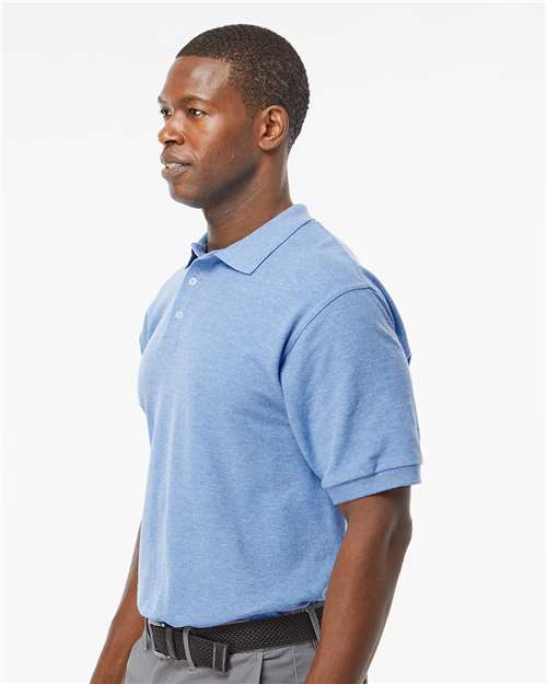 Light Blue Heather - On Model Side