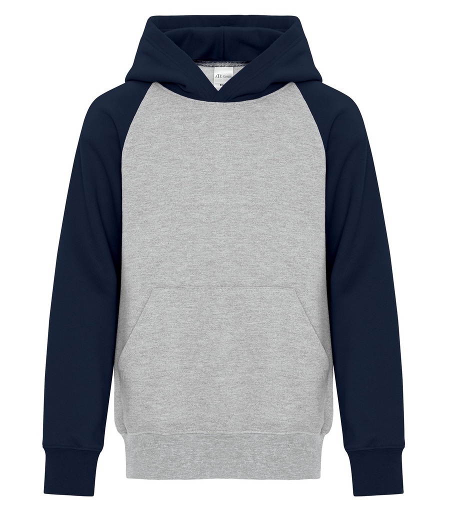 Athletic Heather/Dark Navy - Front Image