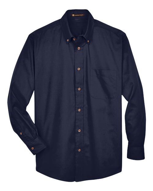 Harriton Men's Easy Blend™ Twill Shirt