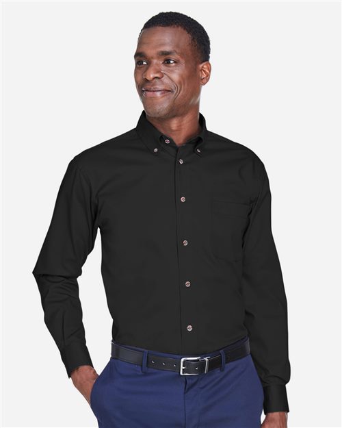 Harriton Men's Easy Blend™ Twill Shirt