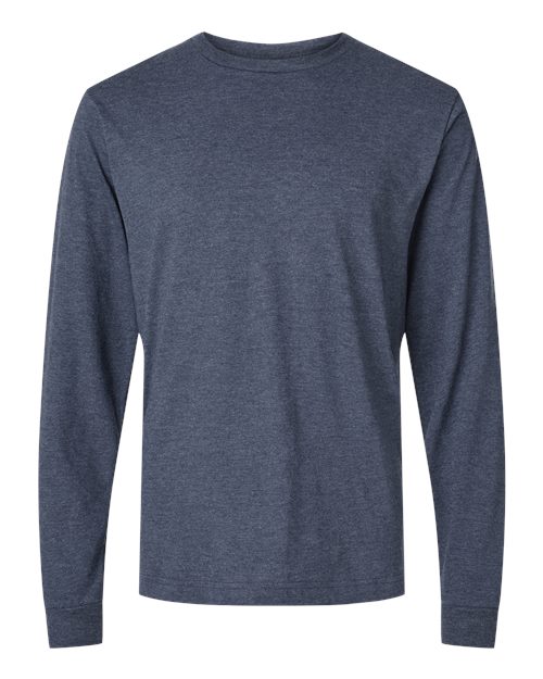 Tee-shirt unisexe à manches longues en jersey fin
