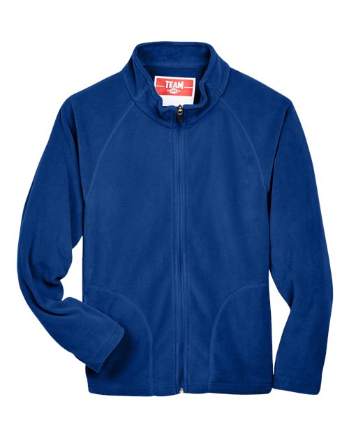 Team 365 Veste en micropolaire à fermeture à glissière complète Campus pour enfants