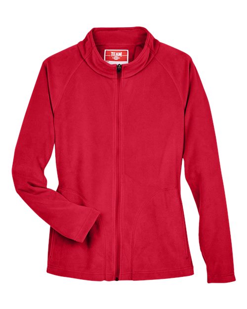 Team 365 Veste en micropolaire à fermeture à glissière complète Campus pour femmes