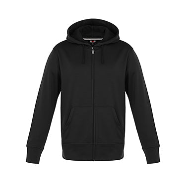 Adult Polyester Full-Zip Hooded Sweatshirt