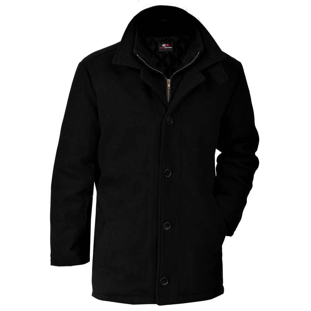 Men's Melton Insulated Peacoat
