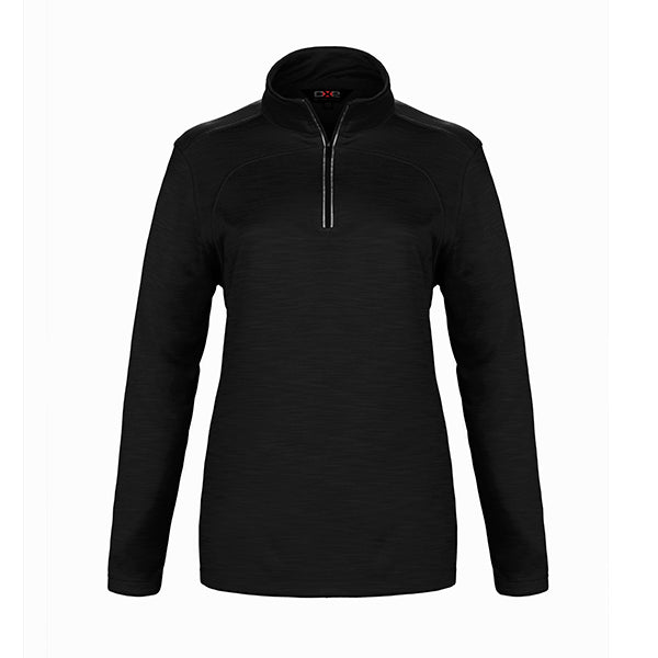 Ladies Interlock 1/4 Zip Pullover
