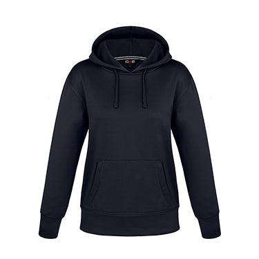 Ladies Polyester Pullover Hooded Sweatshirt