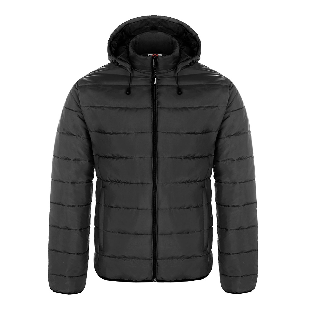 Men's Puffy Jacket With Detachable Hood