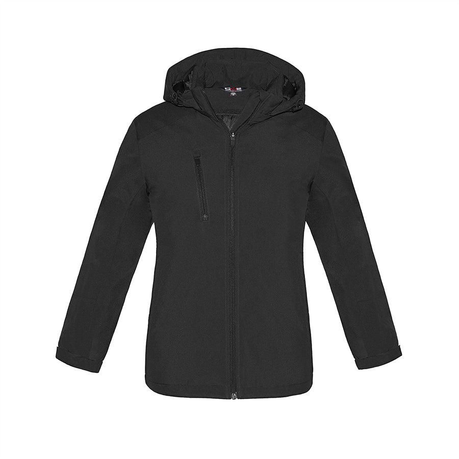 Ladies Insulated Jacket with Detachable Hood