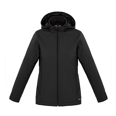 Ladies Insulated Softshell Jacket W/Removeable Hood