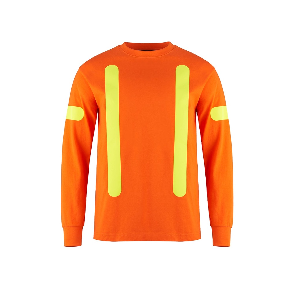 Cotton Long Sleeve Safety T-Shirt