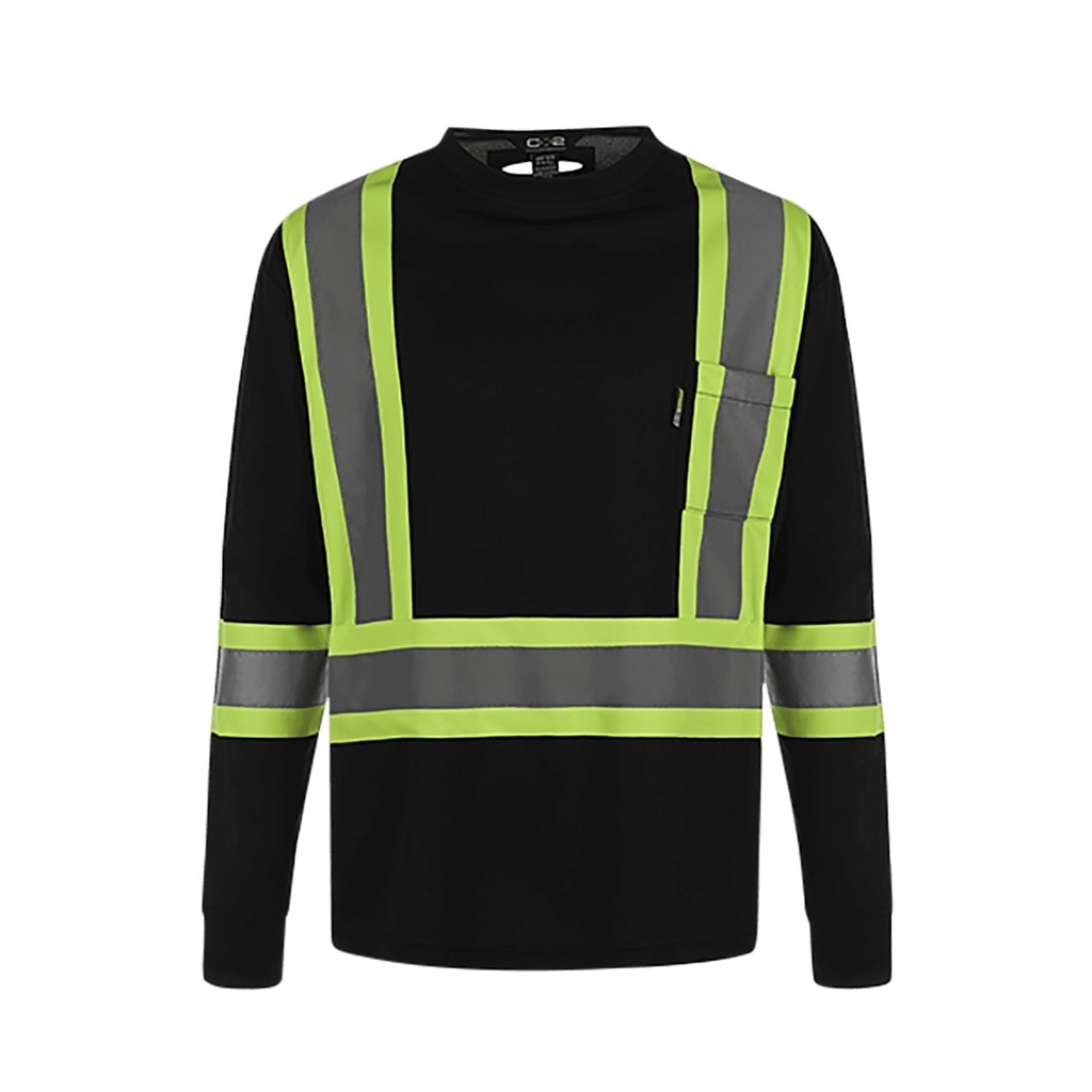 Hi-Vis Safety Long Sleeve Shirt