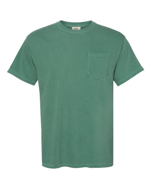 Comfort Colors T-shirt épais à poche teinté en pièce