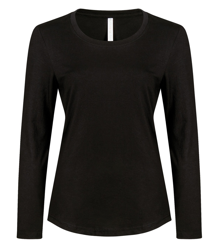 ATC™ EUROSPUN® RING SPUN LONG SLEEVE LADIES' TEE