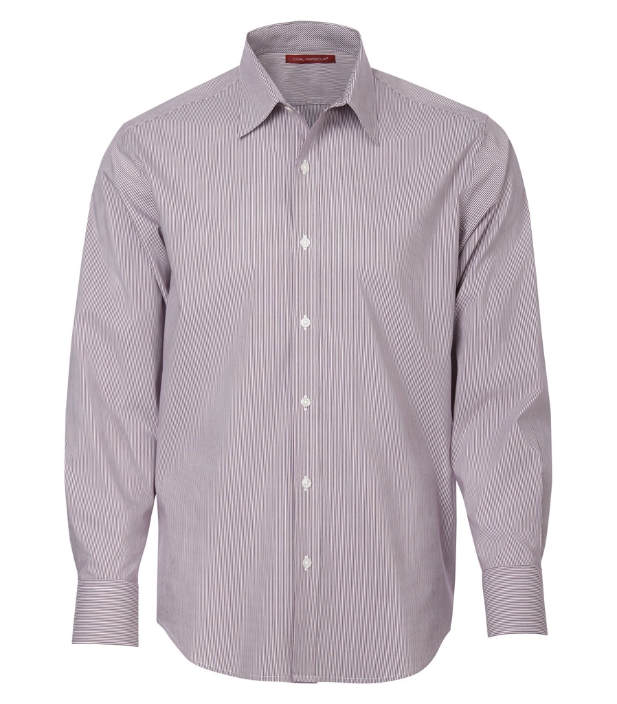 COAL HARBOURᴹᴰ CHEMISE TISSÉE EXTENSIBLE À FINES RAYURES