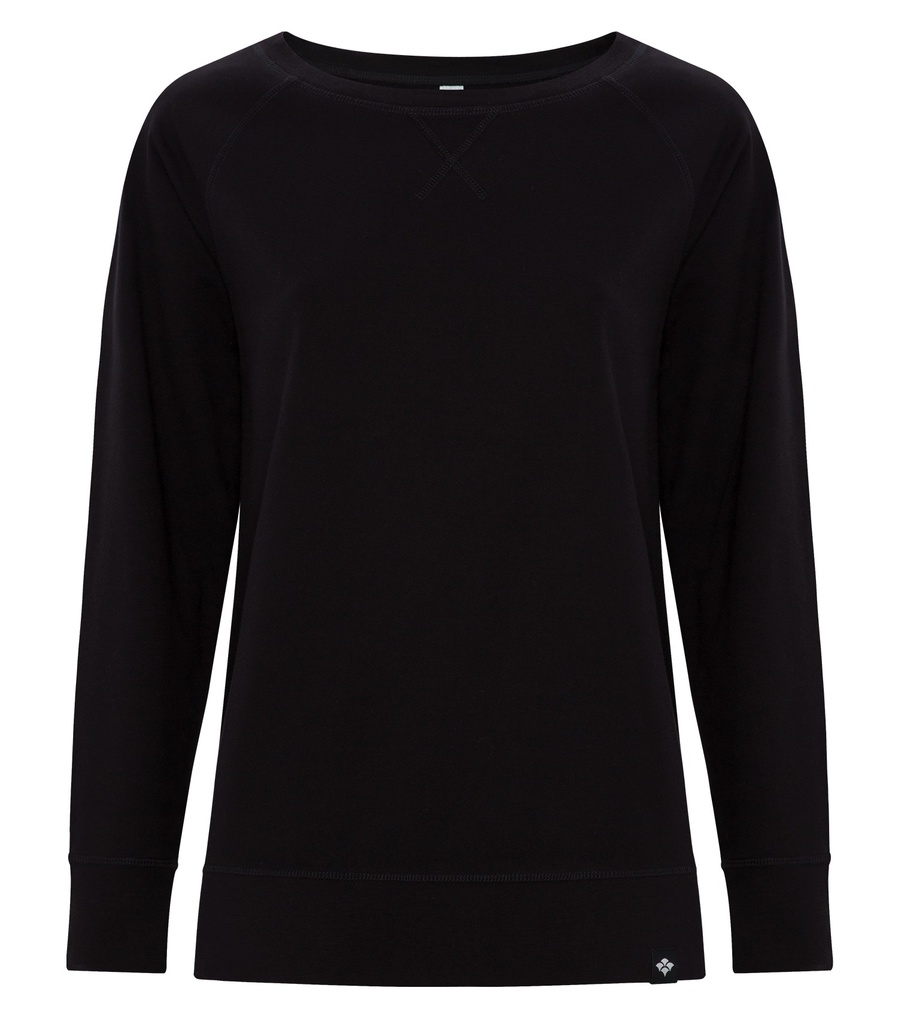 KOIᴹᴰ CHANDAIL EN MOLLETON COL ROND AMPLE ELEMENT POUR FEMMES