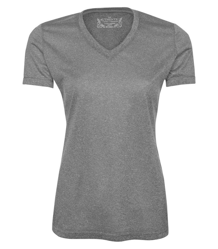 ATCᴹᶜ T-SHIRT CHINÉ ProFORMANCE  PRO TEAM COL EN V POUR FEMMES