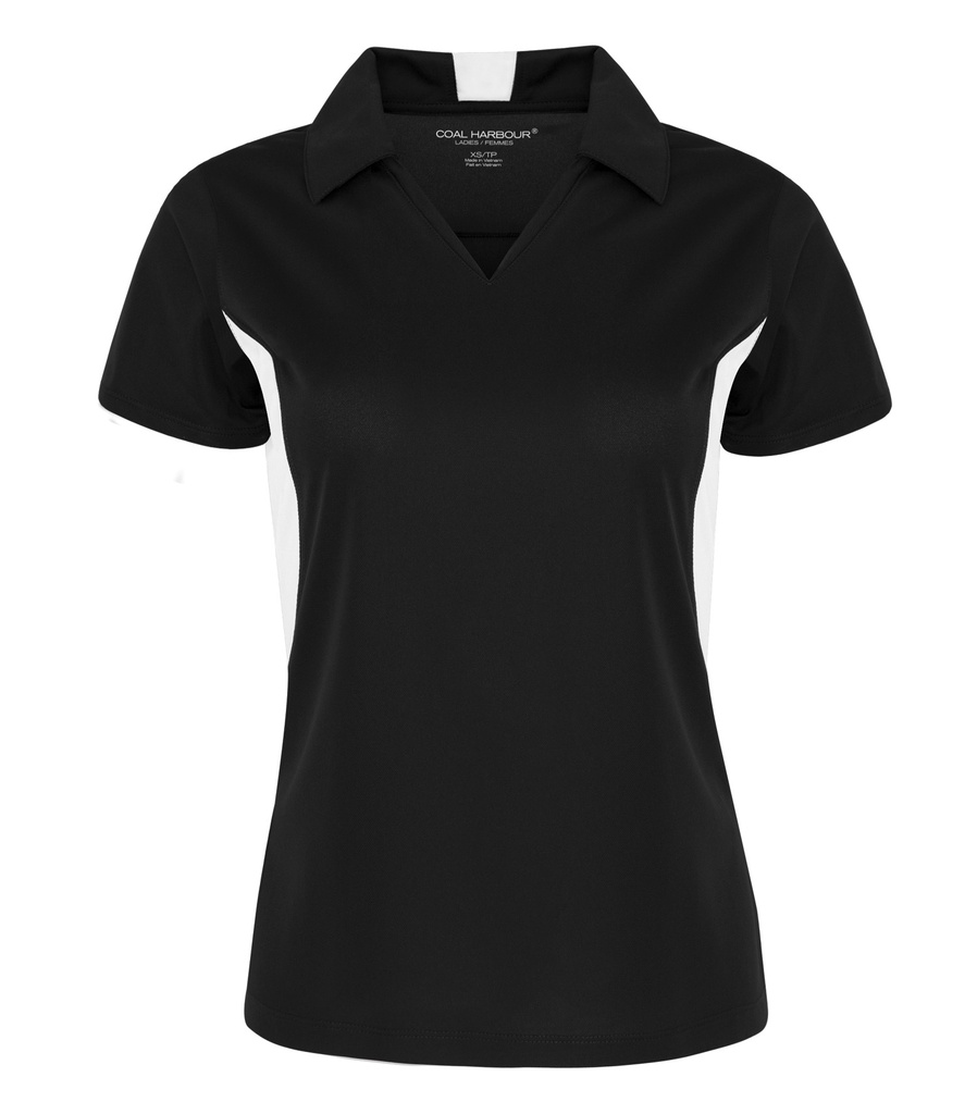 COAL HARBOUR® SNAG RESISTANT COLOUR BLOCK LADIES' POLO