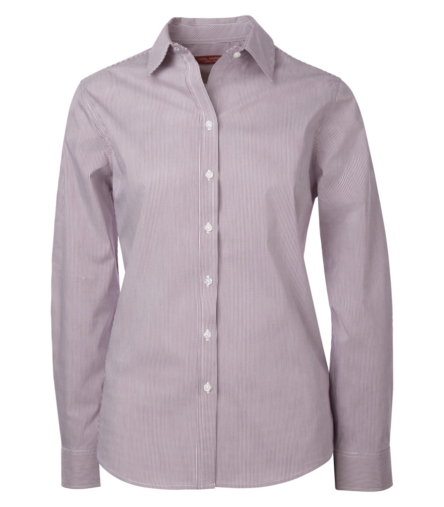 COAL HARBOURᴹᴰ CHEMISE TISSÉE EXTENSIBLE À FINES RAYURES POUR FEMMES