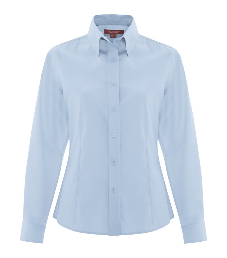 COAL HARBOURᴹᴰ CHEMISE INFROISSABLE EN SERGÉ 100 % COTON POUR FEMMES