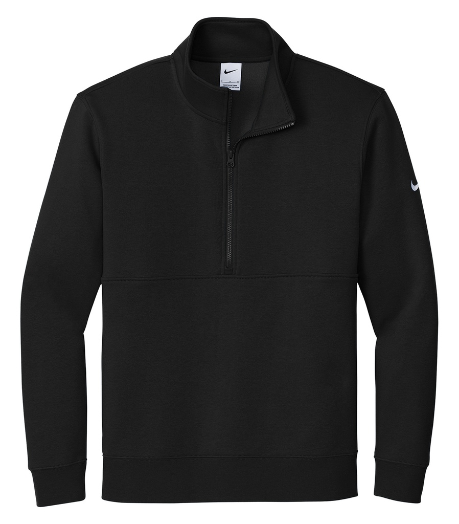 NIKE CHANDAIL À DEMI-GLISSIÈRE MOLLETON CLUB AVEC SWOOSH À LA MANCHE