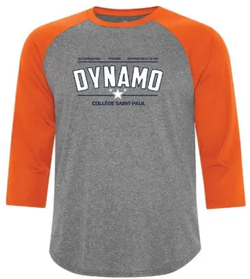 T-shirt coupe baseball