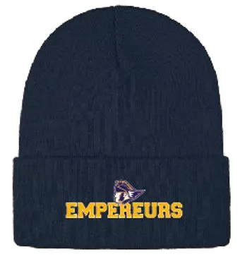  Acrylic toque with embroidered logo