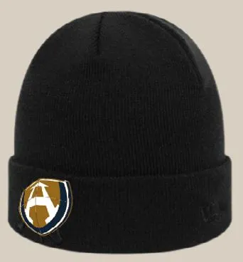 Acrylic toque with embroidery