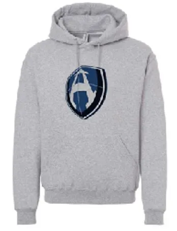 Printed front hoodie