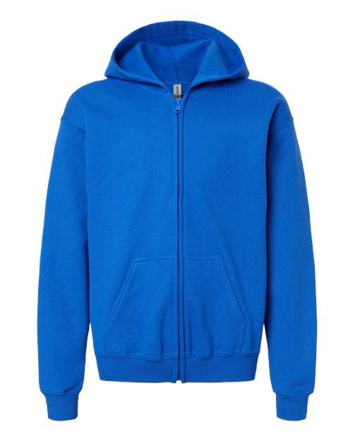 Gildan Molleton à Capuchon Heavy Blend™ avec fermeture à glissière complète pour enfants