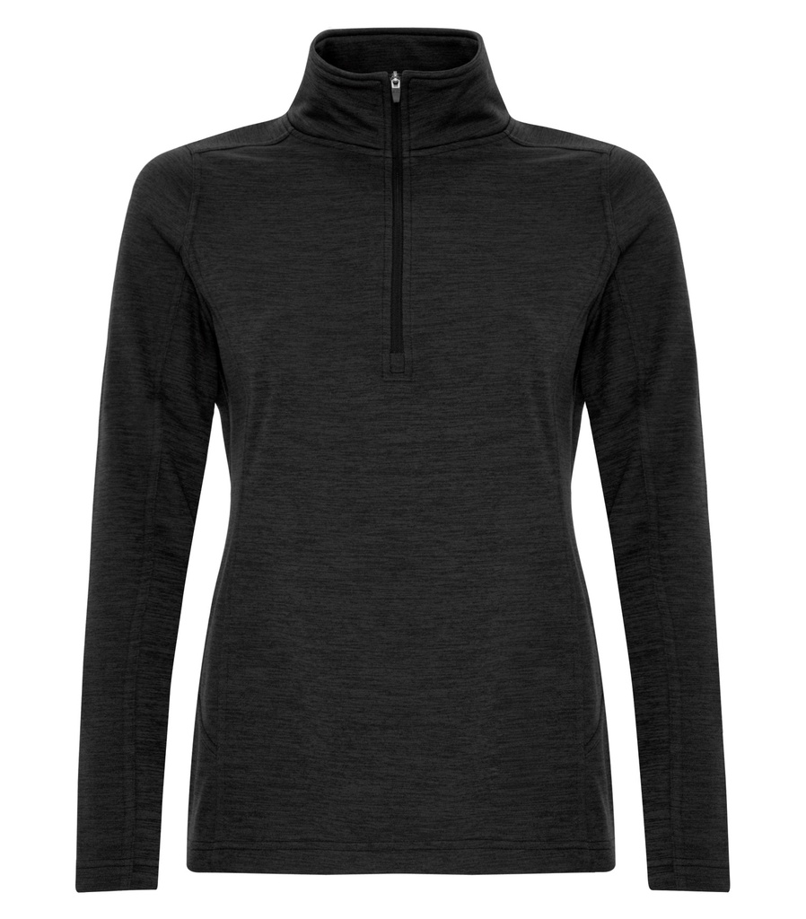 [UL2022] ATC™ ATC™ DYNAMIC HEATHER FLEECE 1/2 ZIP LADIES' SWEATSHIRT