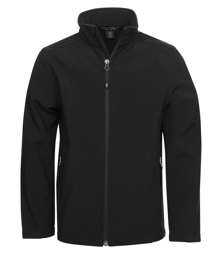 [UY7603] Coal Harbour® COAL HARBOUR® EVERYDAY WATER REPELLENT SOFT SHELL YOUTH JACKET