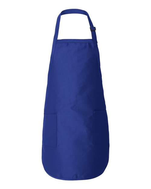 [UQ4350] Q-Tees Full-Length Apron with Pockets