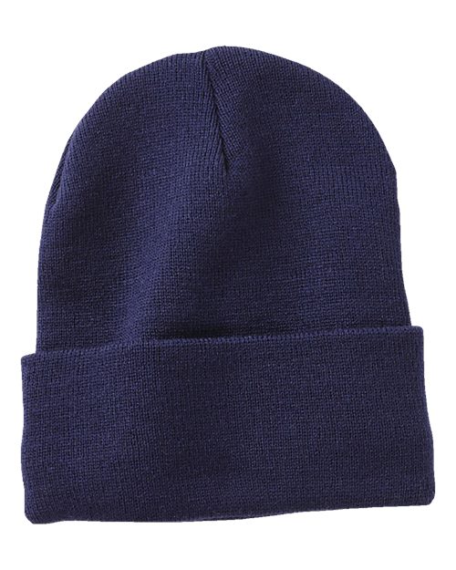 Tuque à revers 12" doublure en polaire