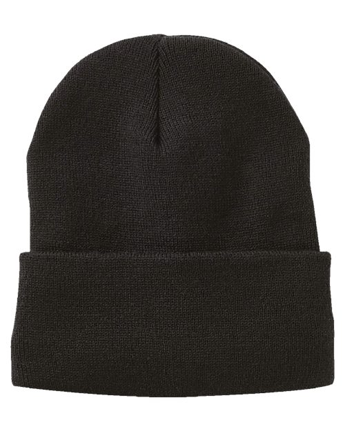 [USP12JL] Sportsman 12" Jersey Lined Cuffed Beanie